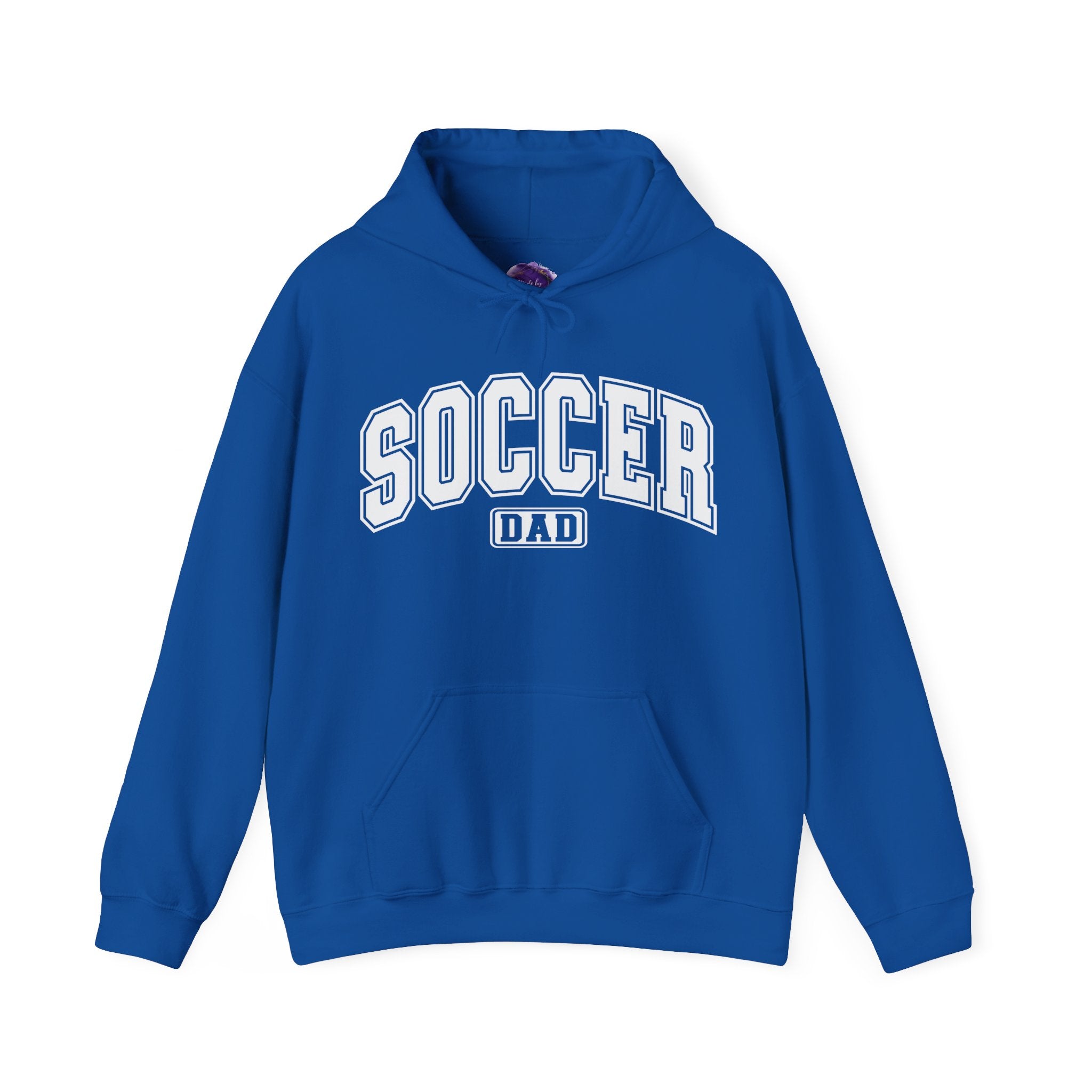 Soccer Dad Hoodie, Unisex Heavy Blend Hoodie for Sports Fans, Personalized Sweatshirt, Game Day Apparel