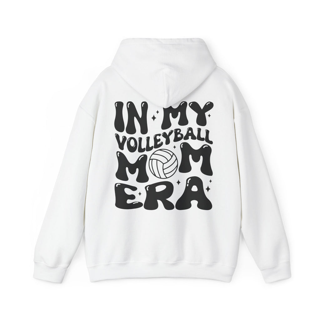 Volleyball Mom Era Hoodie Sweatshirt, print on back, personalization available on front