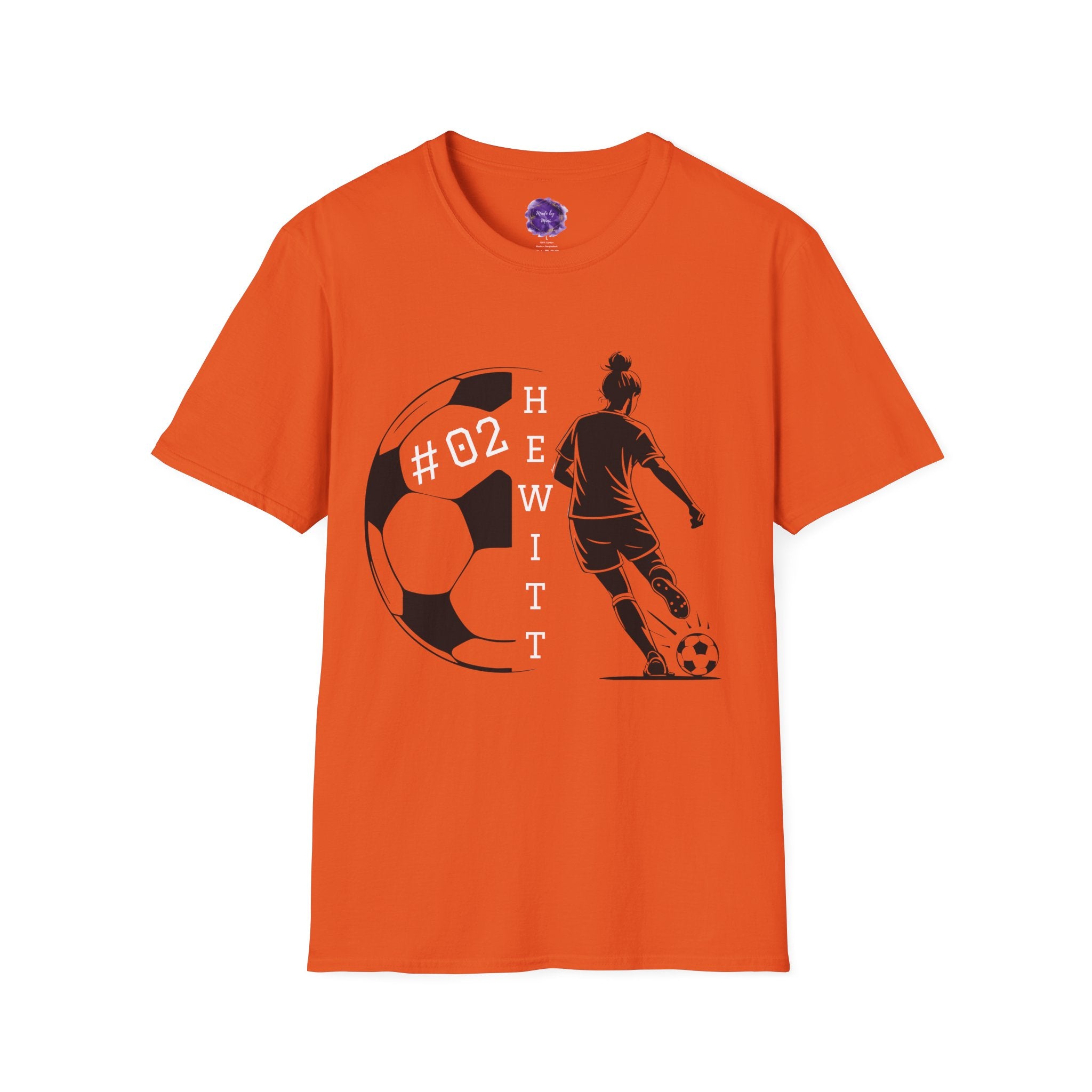 Personalized Soccer Enthusiast T-Shirt, Sporty Graphic Tee, Perfect for Team Spirit, Gift for Athletes, Casual Wear, Motivational Soccer Shirt