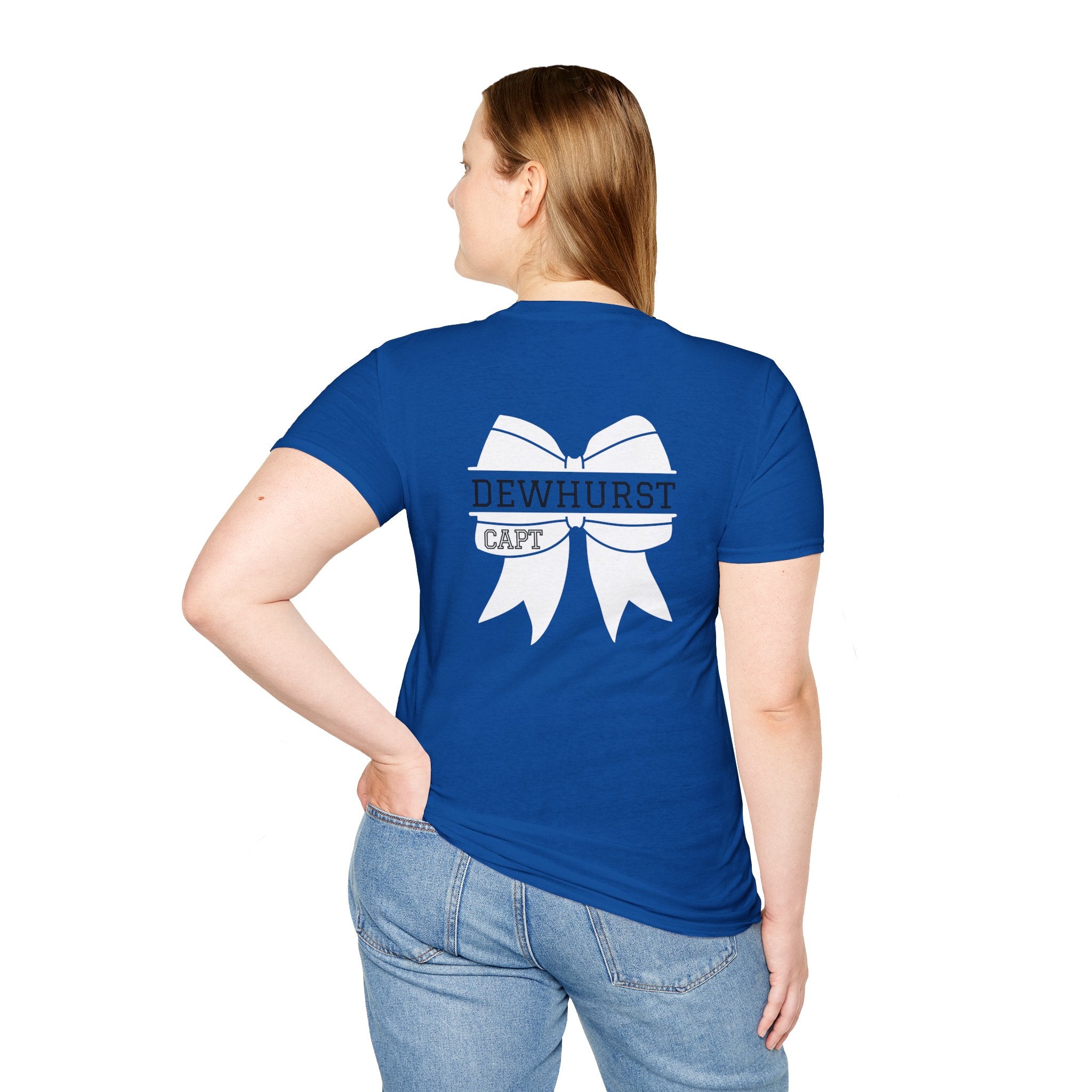 Bears Cheer Mom T-Shirt, Cheerleading Gift, Softstyle Tee, Team Spirit Wear, Matching Game Day Shirt