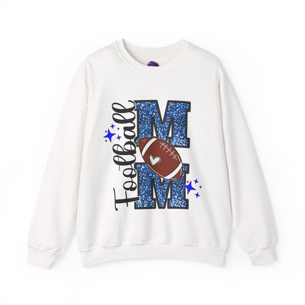 Football Mom Sweatshirt, Unisex Crewneck Sweatshirt, Perfect for Game Days, Sports Fan Apparel, Cozy Sweatshirt Gift, Football