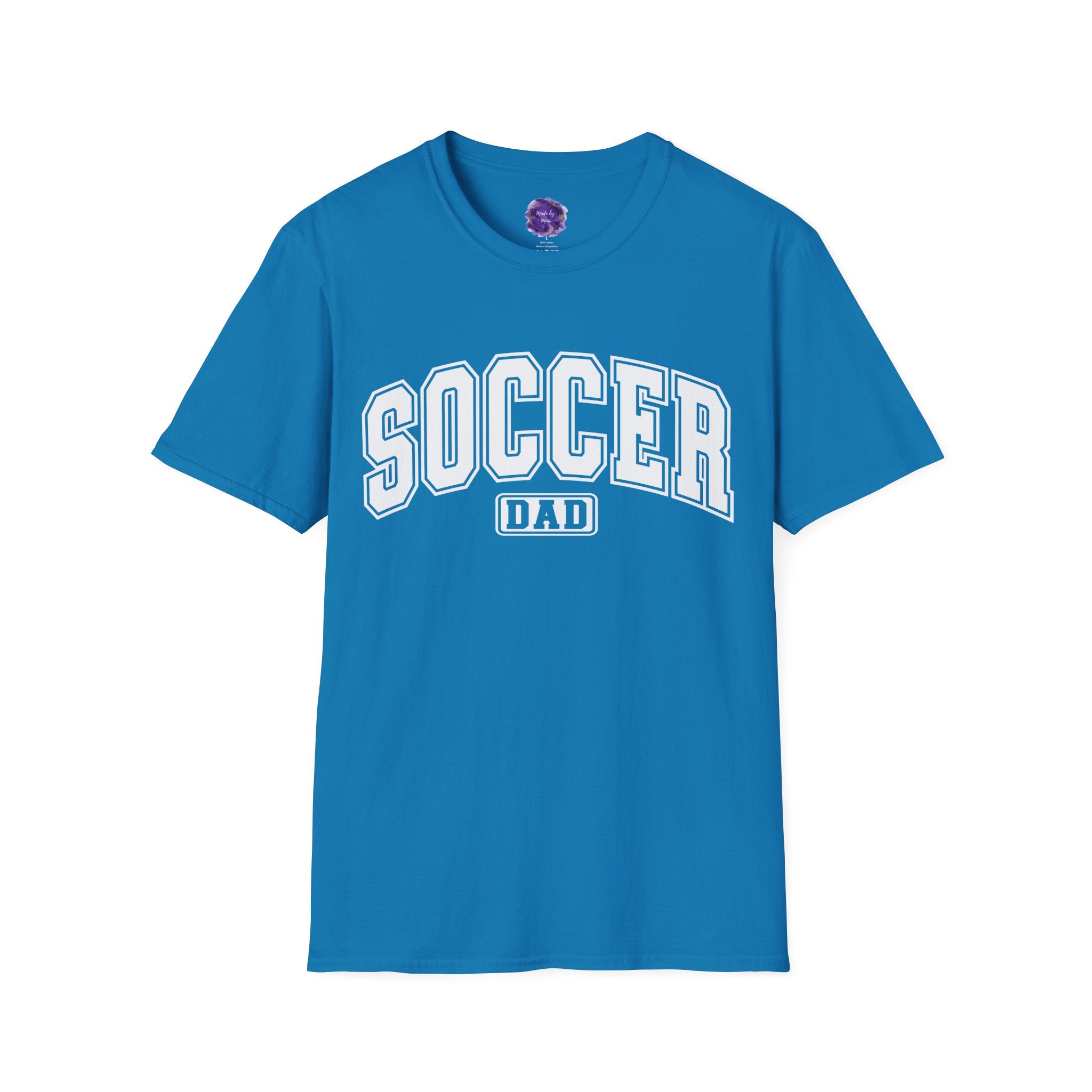 Soccer Dad T-Shirt, Sporty Graphic Tee, Perfect for Team Spirit, Gift for Dad, Casual Wear,