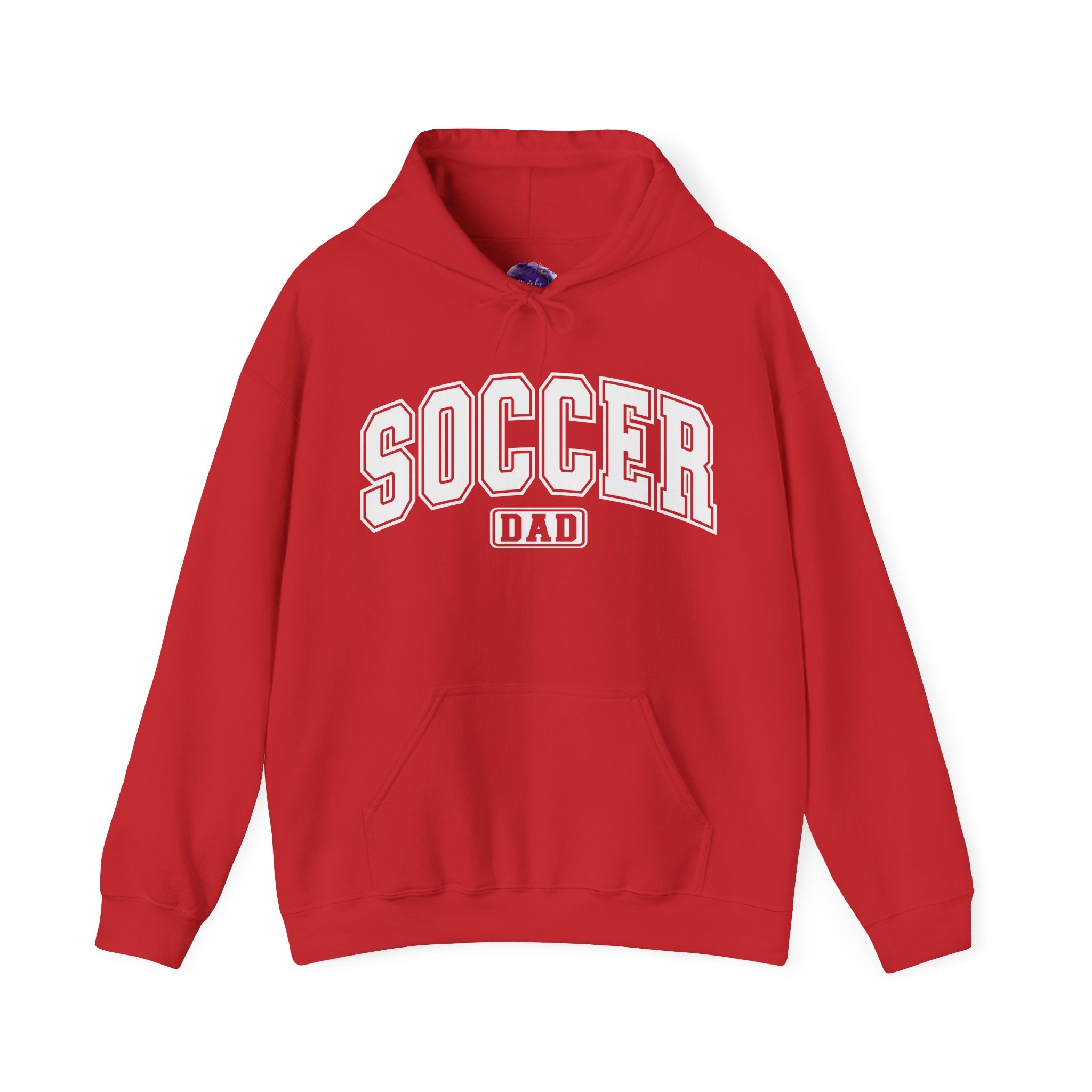 Soccer Dad Hoodie, Unisex Heavy Blend Hoodie for Sports Fans, Personalized Sweatshirt, Game Day Apparel