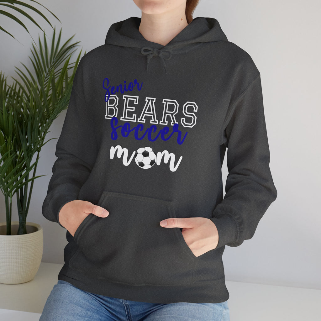SENIOR Personalized Soccer Mom Hoodie | Custom Team Apparel, Sports Gifts, Comfortable Sweatshirt, Senior Year Collection, Unique Sportswear