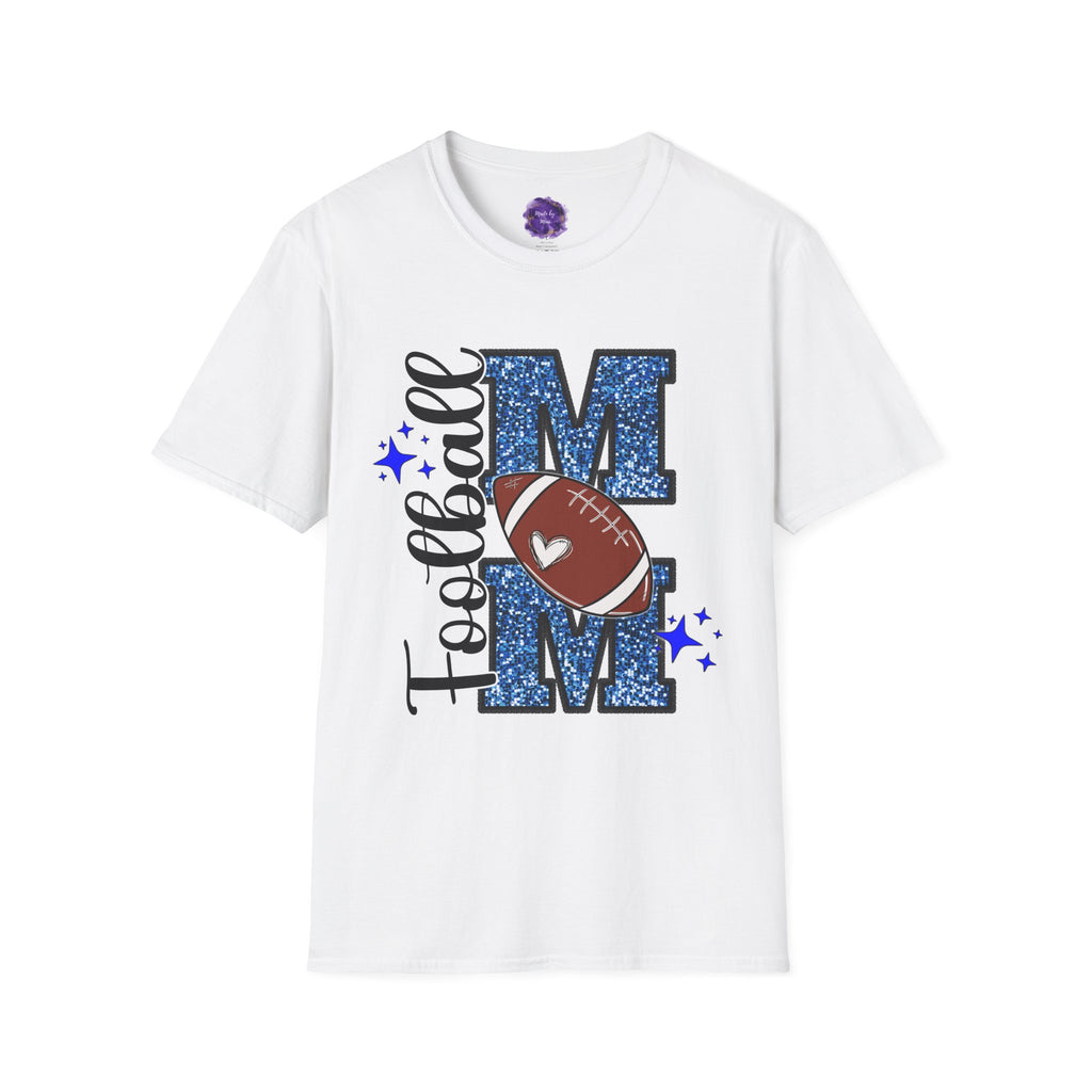 Football Mom T-Shirt, Unisex Tee, Sporty Apparel for Game Day, Perfect for Football Moms, Great Gift Idea