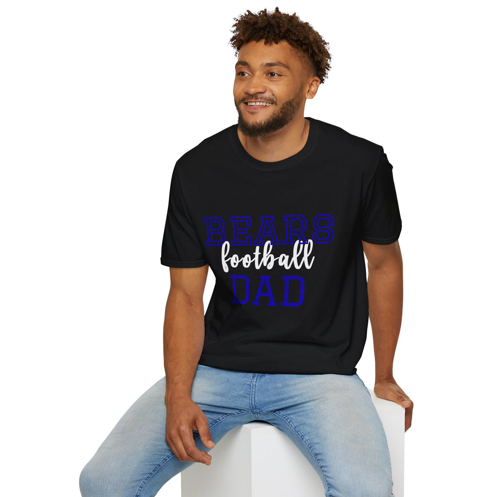 Football Dad T-shirt, Unisex Tee, Sporty Apparel for Game Day, Perfect for Football Dads, Great Gift Idea