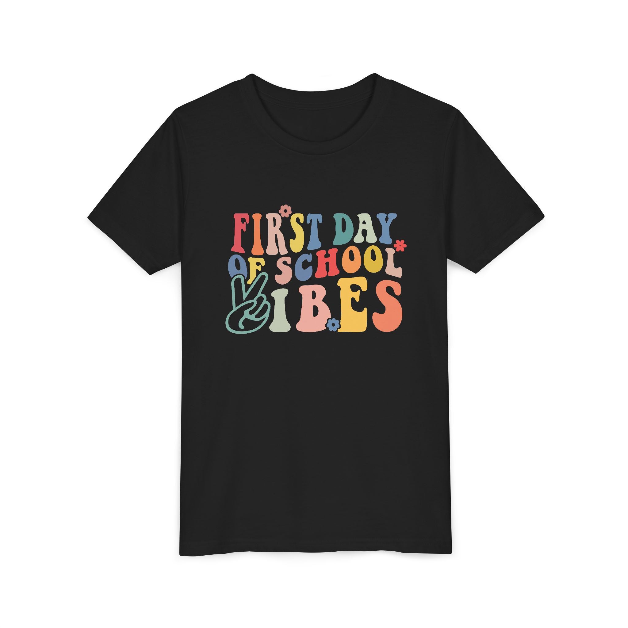 FIRST DAY OF SCHOOL VIBES' | Trendy Kids Shirt, Back to School Outfit, Gift for Kids