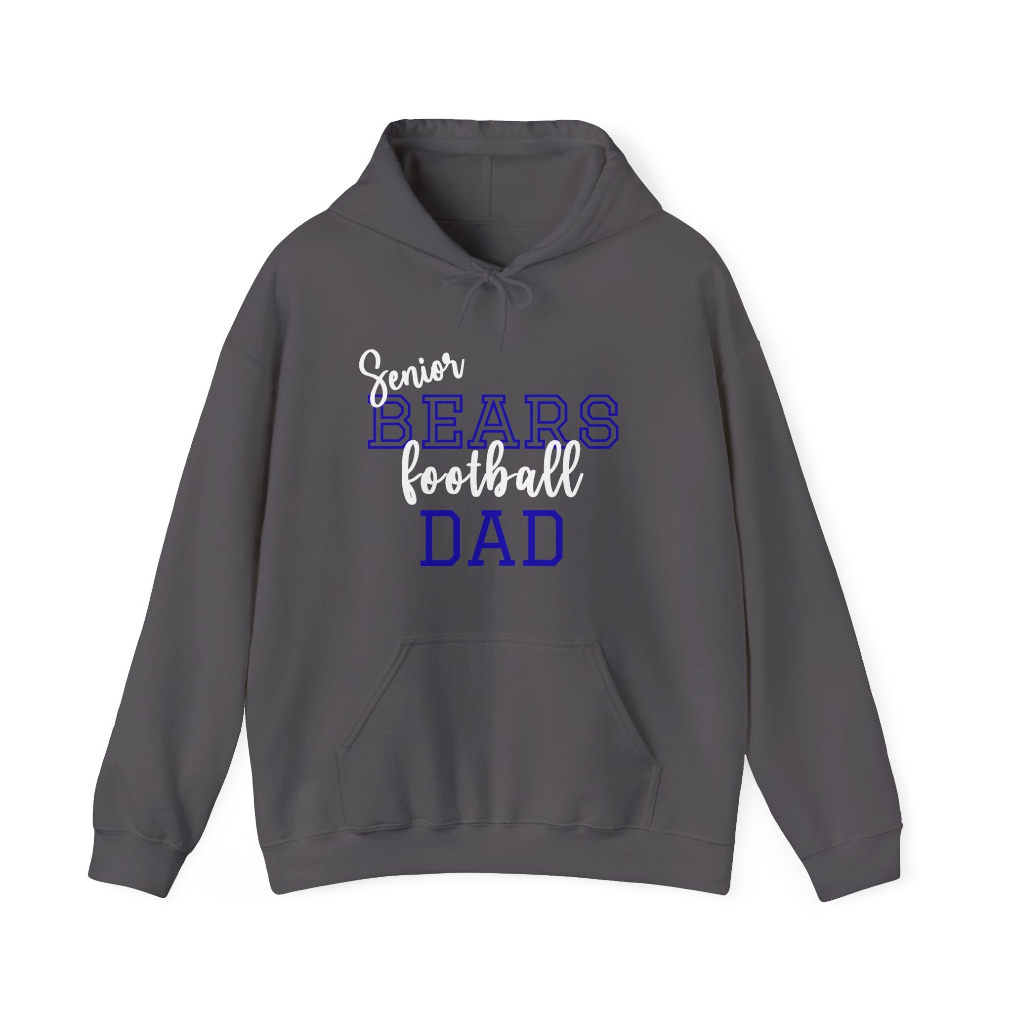 Senior Bears Football Dad Hoodie | Unisex Heavy Blend™ Sweatshirt | Unique Gift for Dad, Sports Apparel, Team Spirit Wear