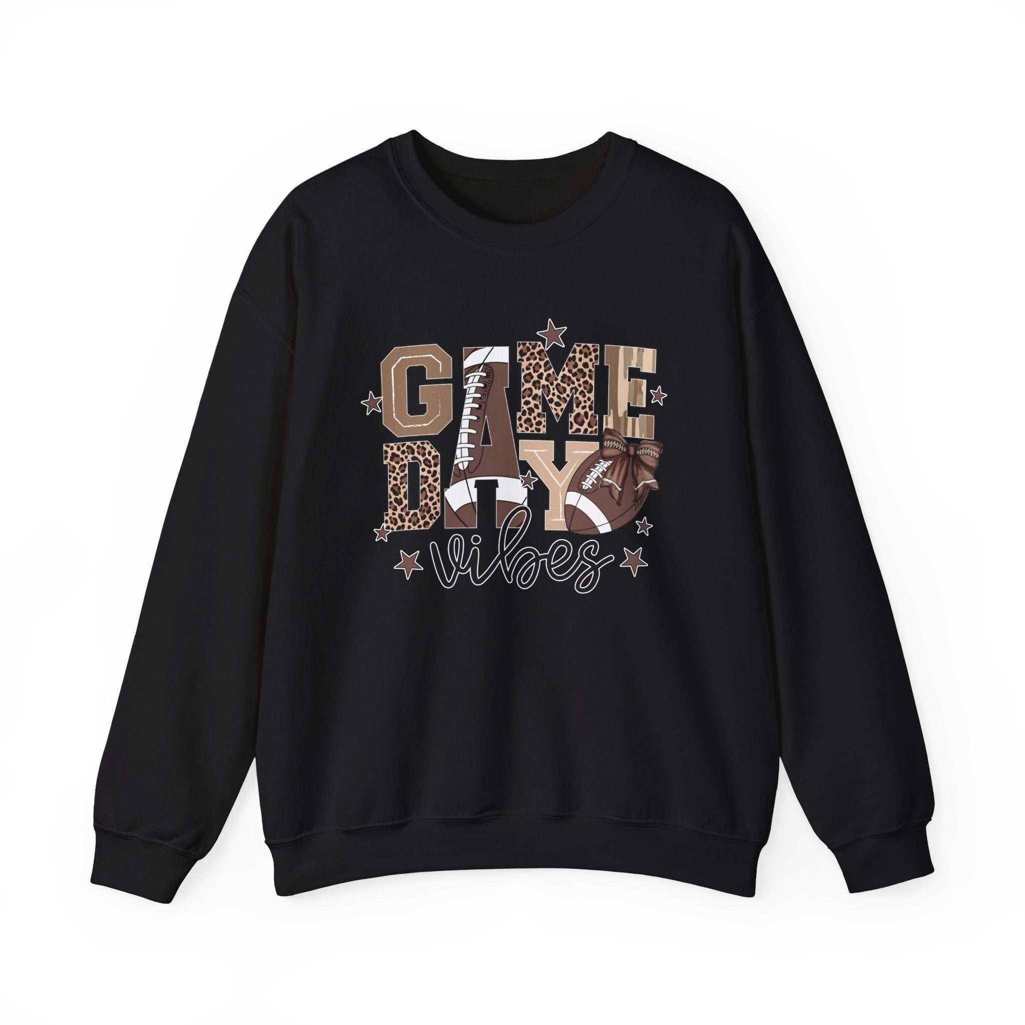 Game Day Vibes Sweatshirt, Unisex Crewneck, Football Fan Apparel, Sports Event Gear, Cozy Casual Wear, Gift for Sports Lovers