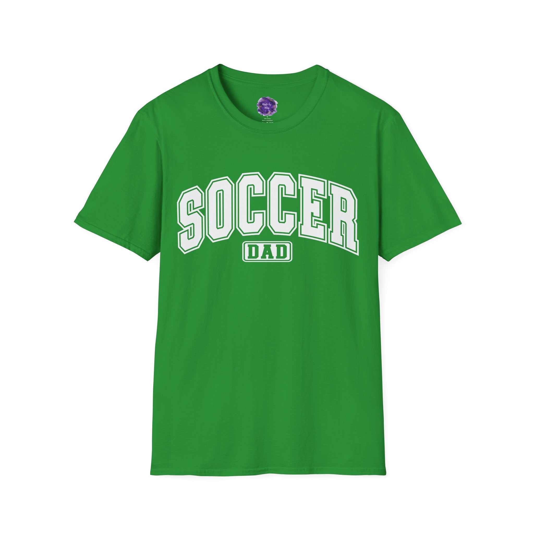 Soccer Dad T-Shirt, Sporty Graphic Tee, Perfect for Team Spirit, Gift for Dad, Casual Wear,