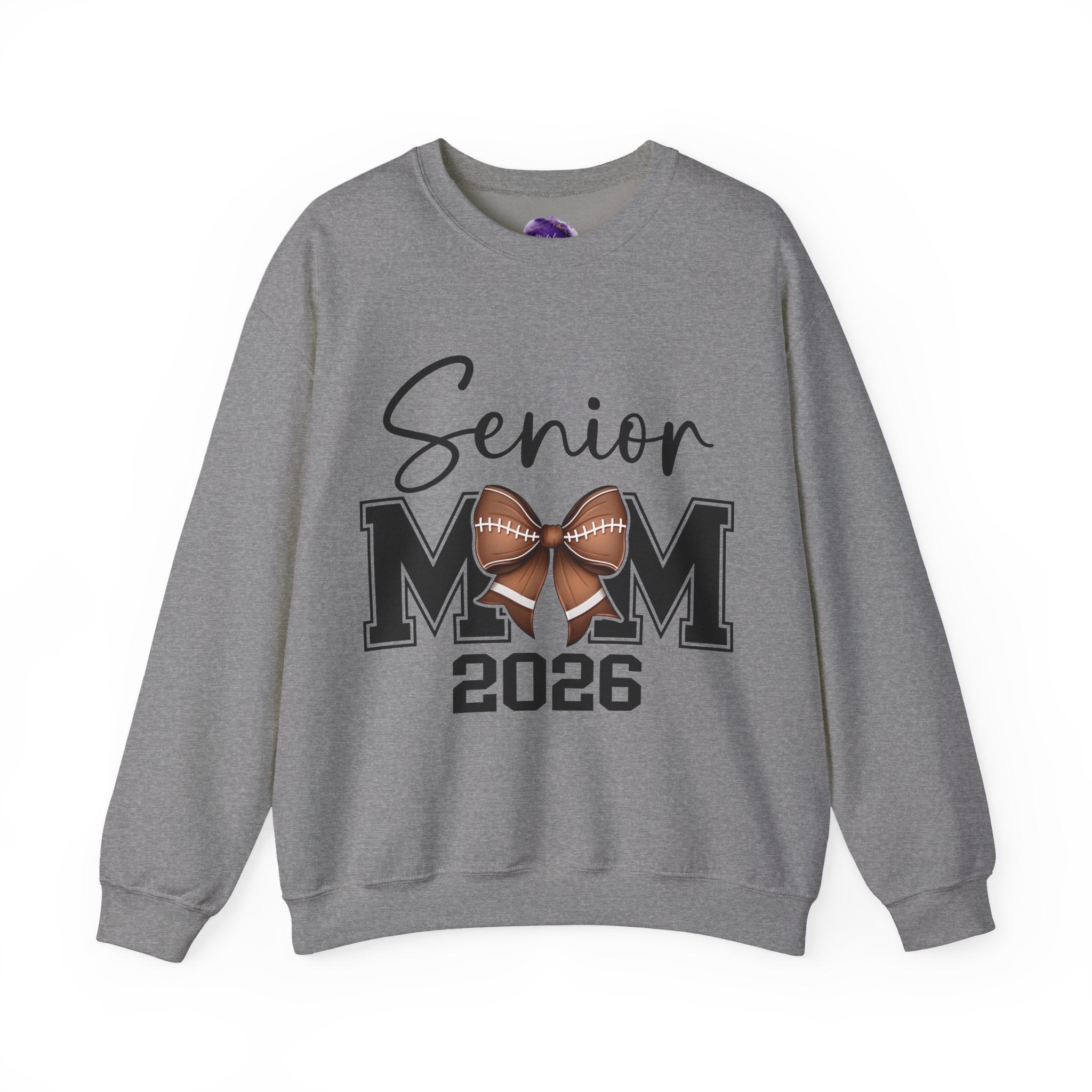 Senior Mom, Unisex Garment-Dyed Sweatshirt