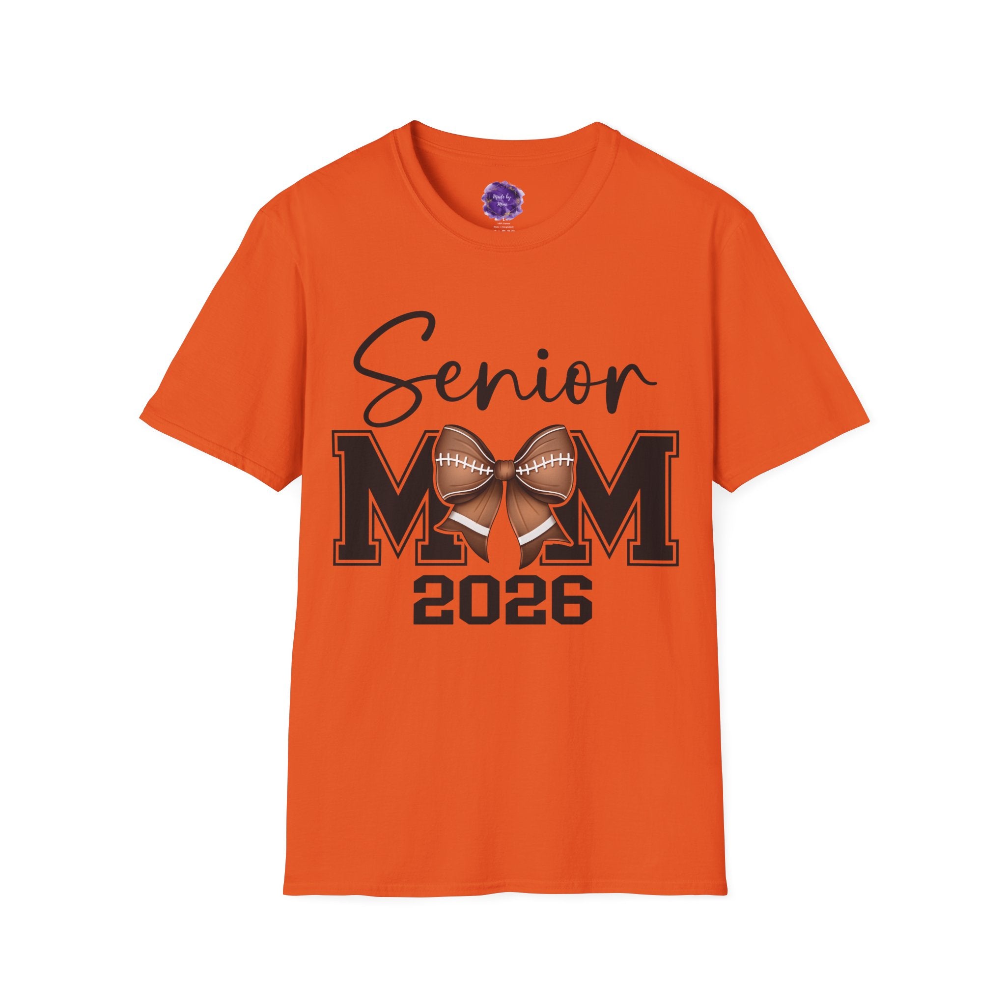 SENIOR FOOTBALL/CHEER MOM T-Shirt, Unisex Tee, Sporty Apparel for Game Day, Perfect for Football Moms, Great Gift Idea