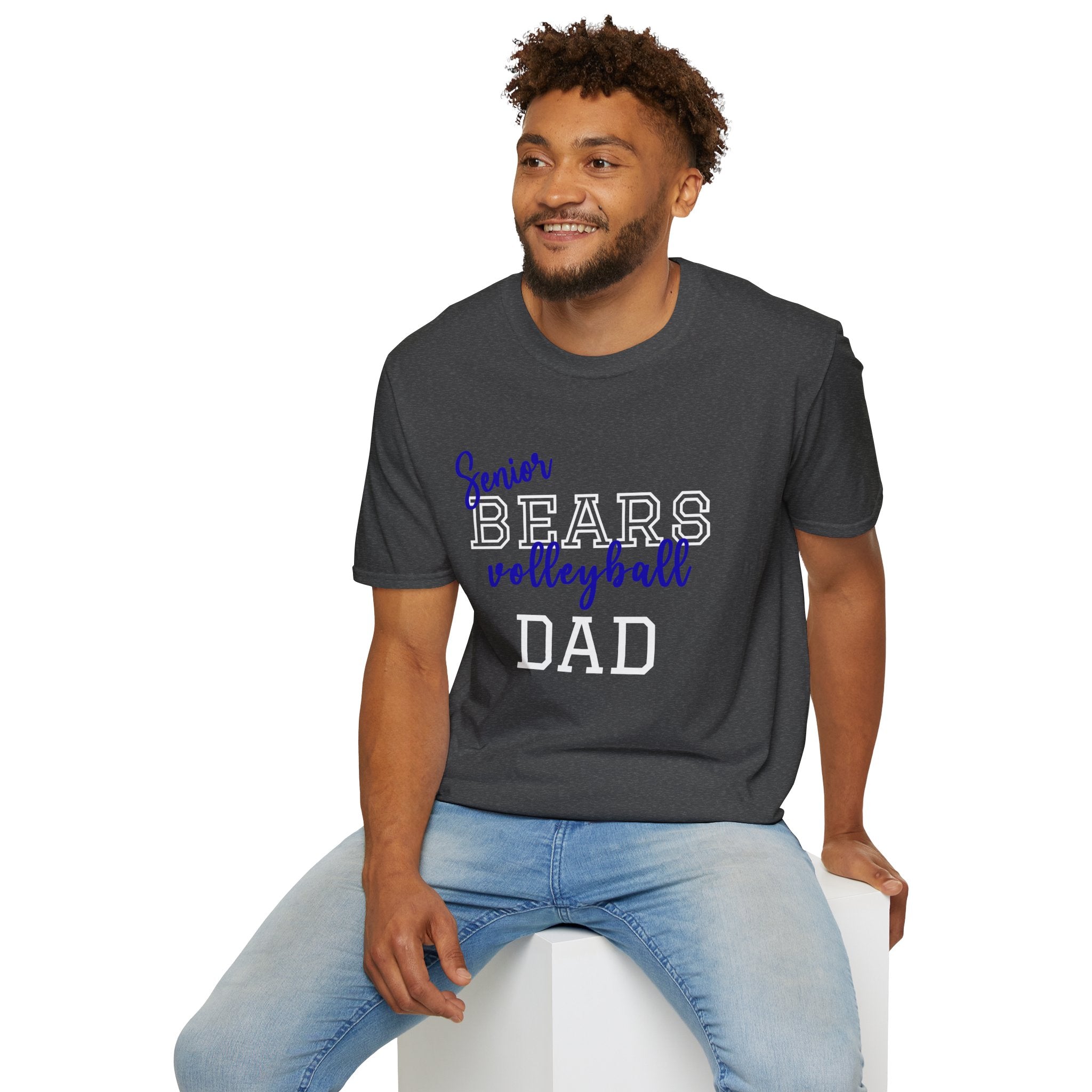 Senior Bears Volleyball Dad, Dad's #1 Volleyball Supporter Tee, Unisex Softstyle T-Shirt for Volleyball Dads, Sports Fan Gear, Personalized Father's Day Gift, Team [...]