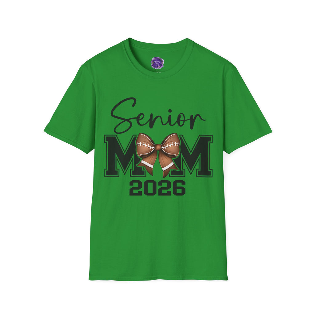 SENIOR FOOTBALL/CHEER MOM T-Shirt, Unisex Tee, Sporty Apparel for Game Day, Perfect for Football Moms, Great Gift Idea