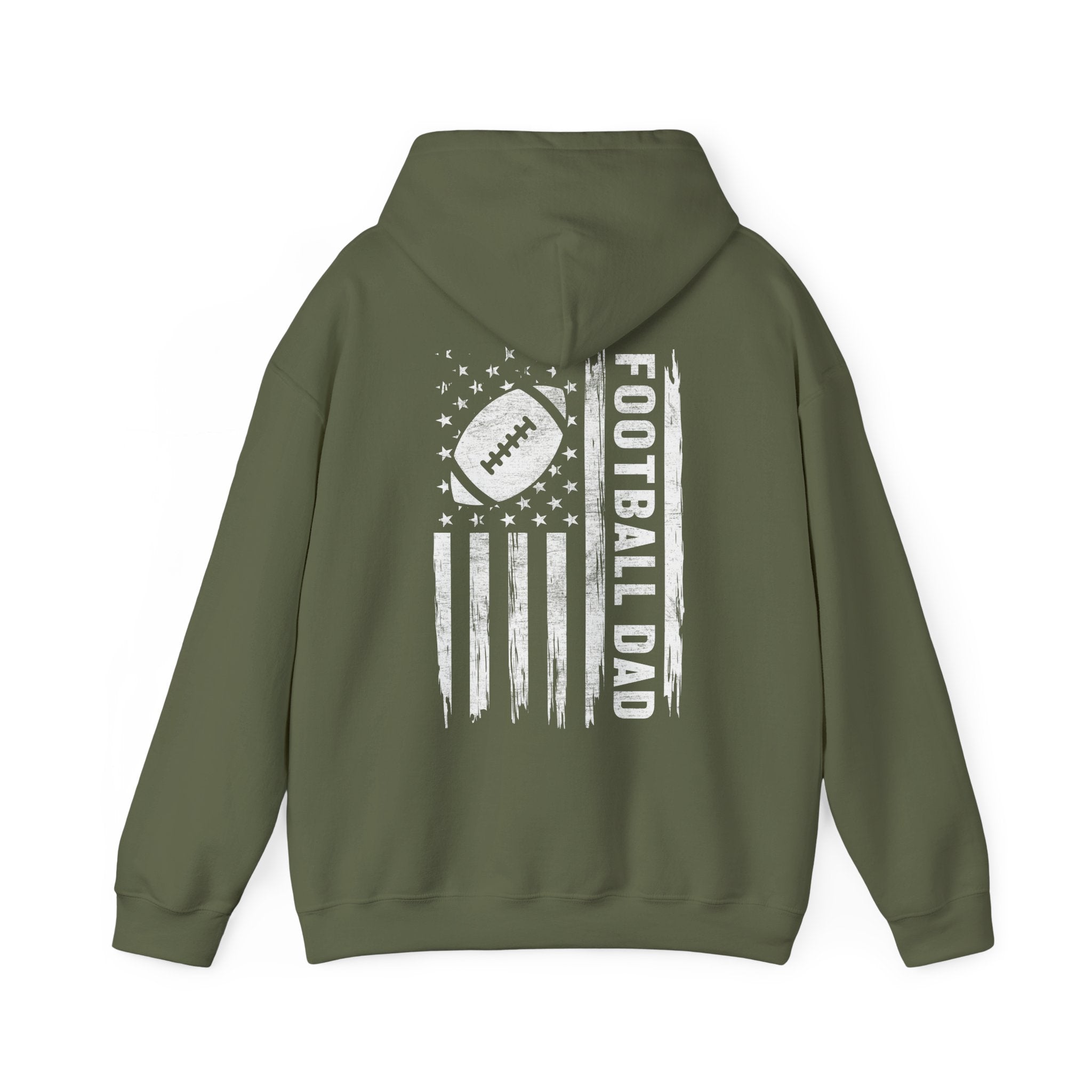 Football Dad Hoodie | Unisex Heavy Blend™ Sweatshirt | Unique Gift for Dad, Sports Apparel, Team Spirit Wear