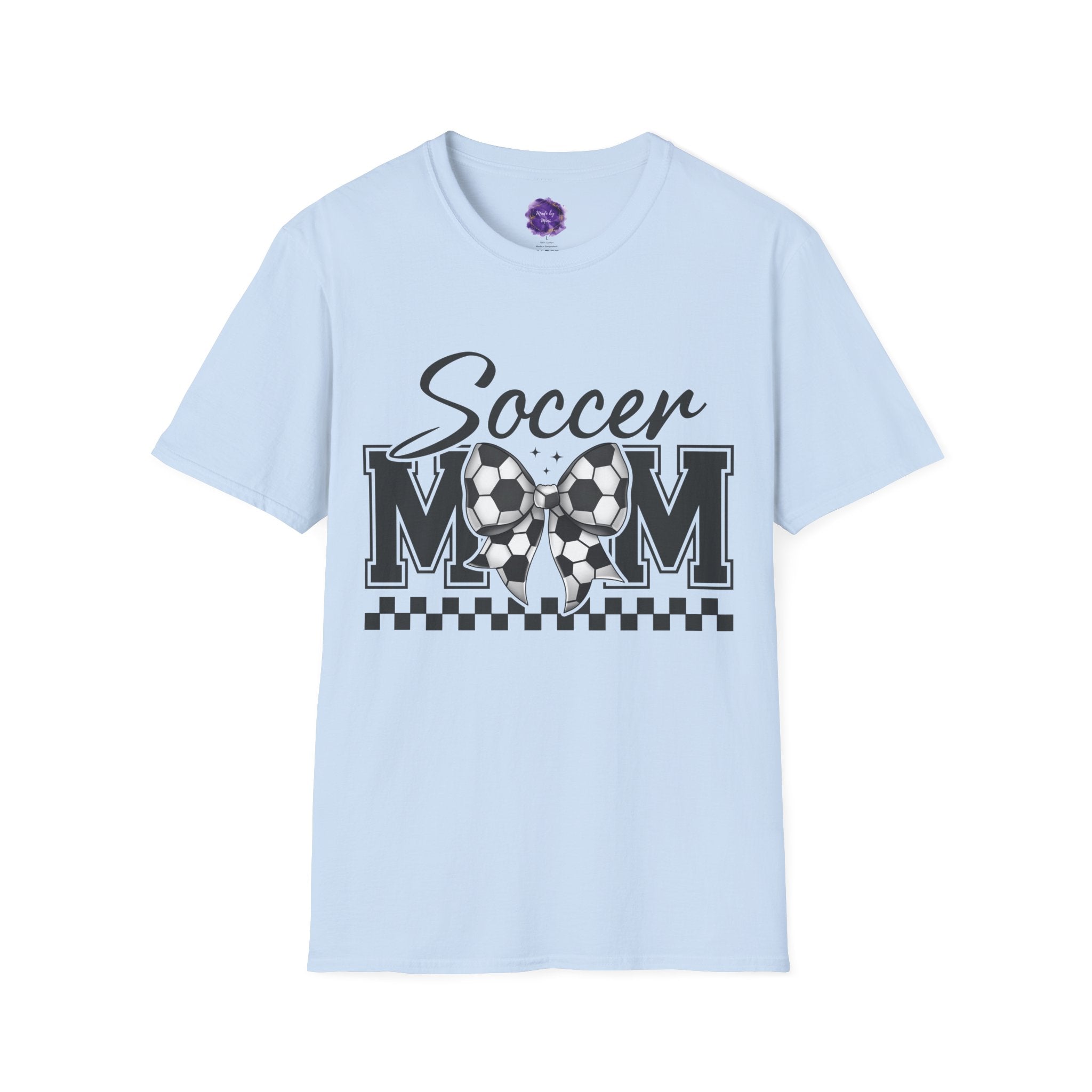 Soccer Mom T-Shirt, Sporty Graphic Tee, Perfect for Team Spirit, Gift for Mom, Casual Wear,
