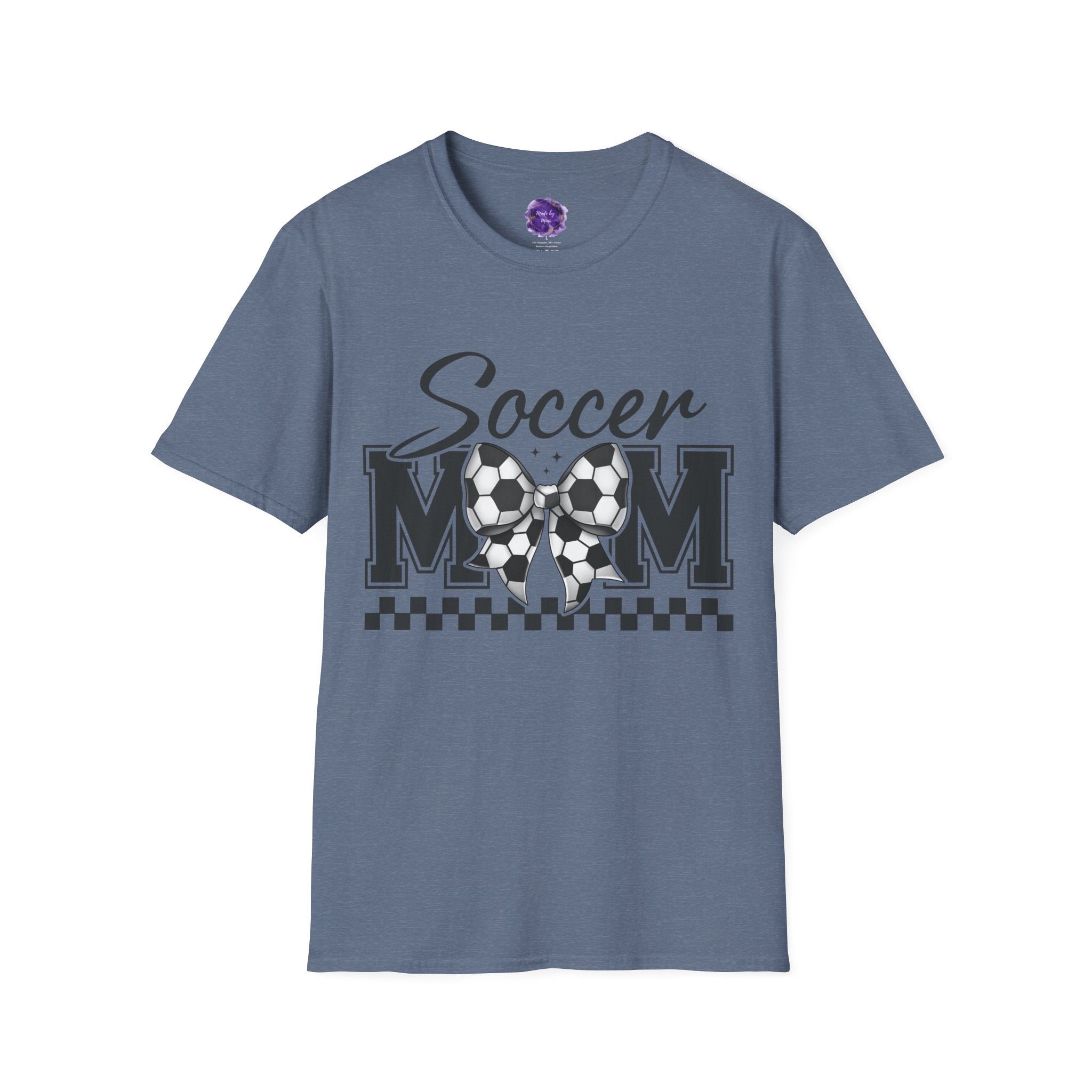 Soccer Mom T-Shirt, Sporty Graphic Tee, Perfect for Team Spirit, Gift for Mom, Casual Wear,