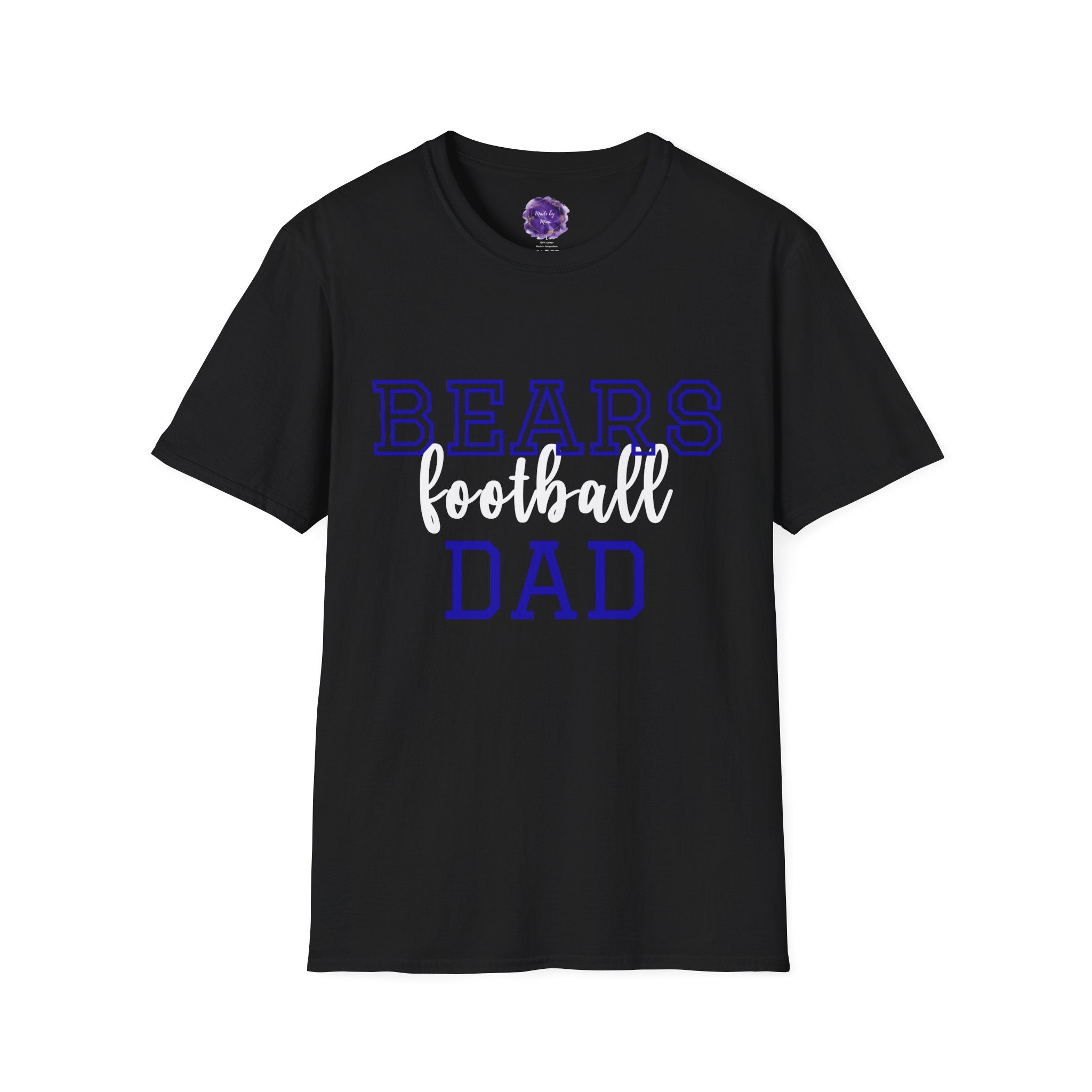 Football Dad T-shirt, Unisex Tee, Sporty Apparel for Game Day, Perfect for Football Dads, Great Gift Idea