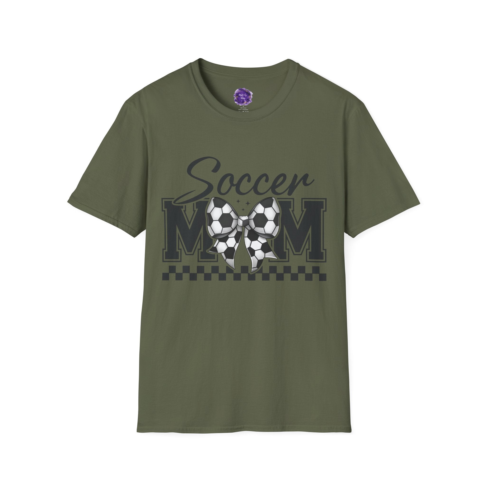 Soccer Mom T-Shirt, Sporty Graphic Tee, Perfect for Team Spirit, Gift for Mom, Casual Wear,