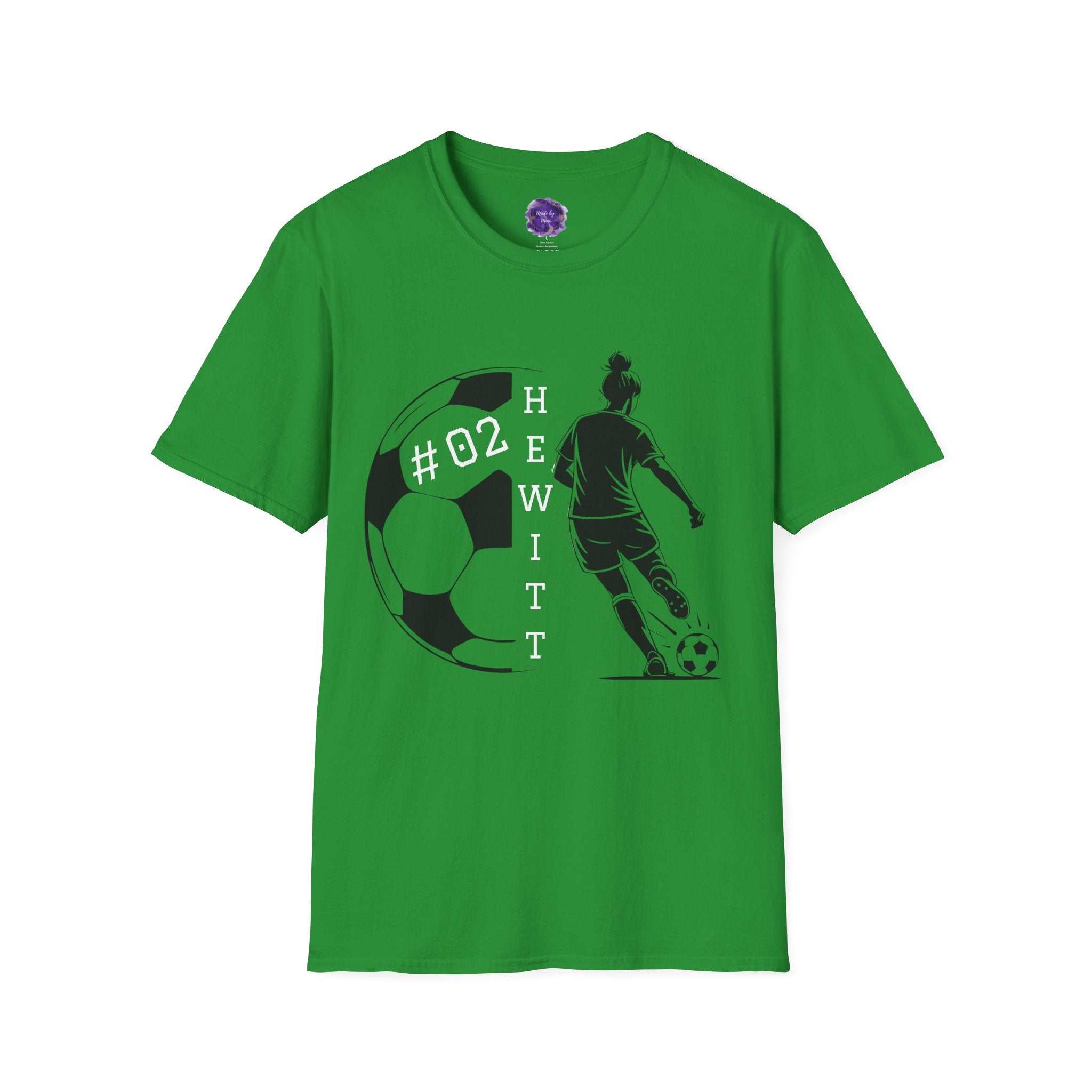 Personalized Soccer Enthusiast T-Shirt, Sporty Graphic Tee, Perfect for Team Spirit, Gift for Athletes, Casual Wear, Motivational Soccer Shirt