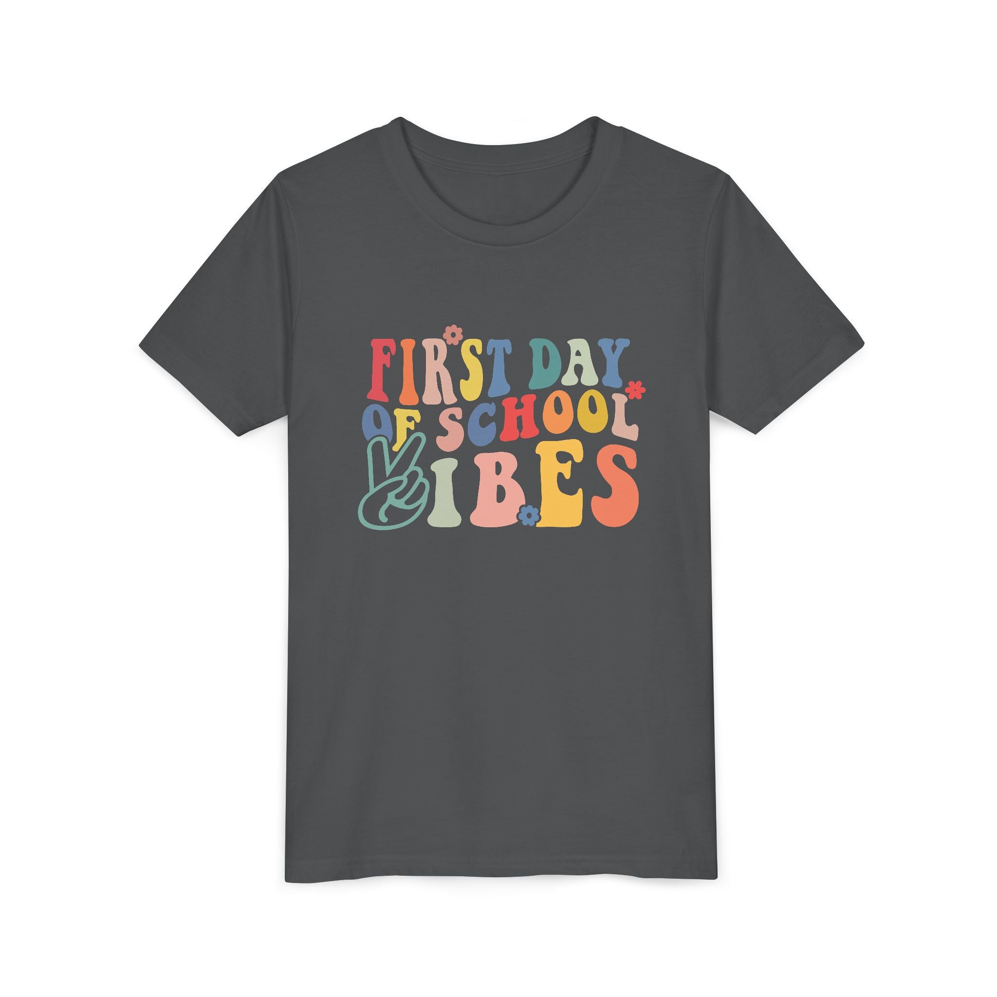 FIRST DAY OF SCHOOL VIBES' | Trendy Kids Shirt, Back to School Outfit, Gift for Kids