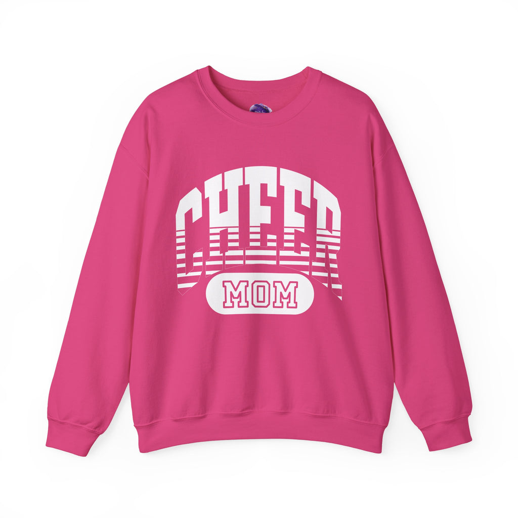 Cheer Mom Sweatshirt, Unisex Crewneck Sweatshirt, Perfect for Game Days, Sports Fan Apparel, Cozy Sweatshirt Gift, Football