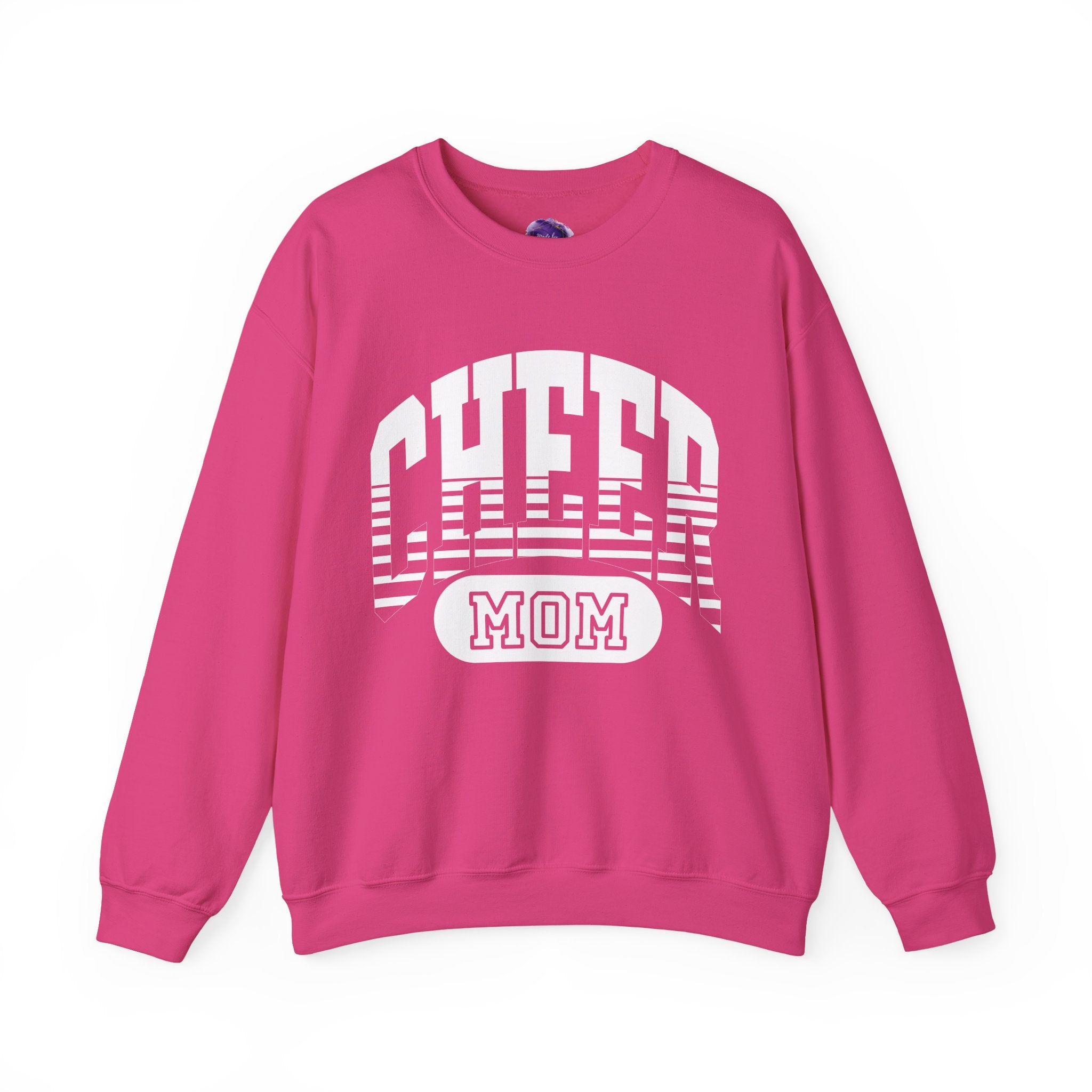 Cheer Mom Sweatshirt, Unisex Crewneck Sweatshirt, Perfect for Game Days, Sports Fan Apparel, Cozy Sweatshirt Gift, Football