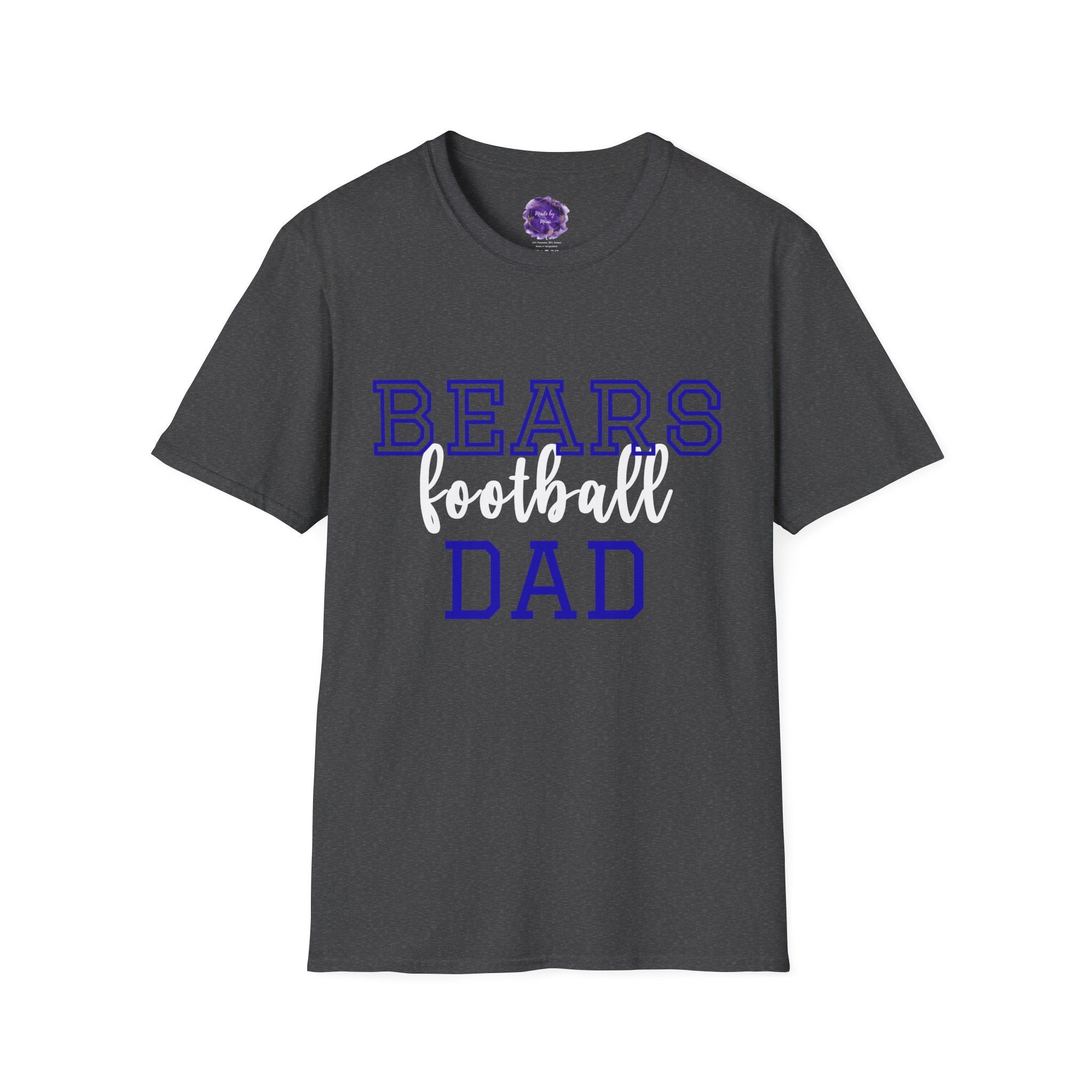 Football Dad T-shirt, Unisex Tee, Sporty Apparel for Game Day, Perfect for Football Dads, Great Gift Idea