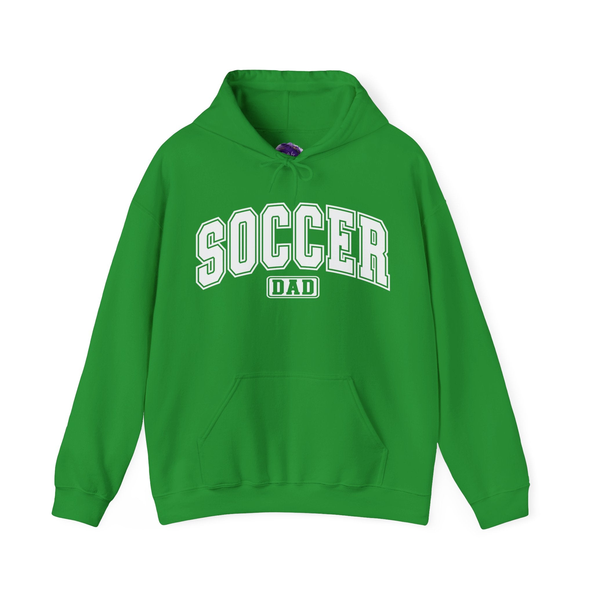 Soccer Dad Hoodie, Unisex Heavy Blend Hoodie for Sports Fans, Personalized Sweatshirt, Game Day Apparel