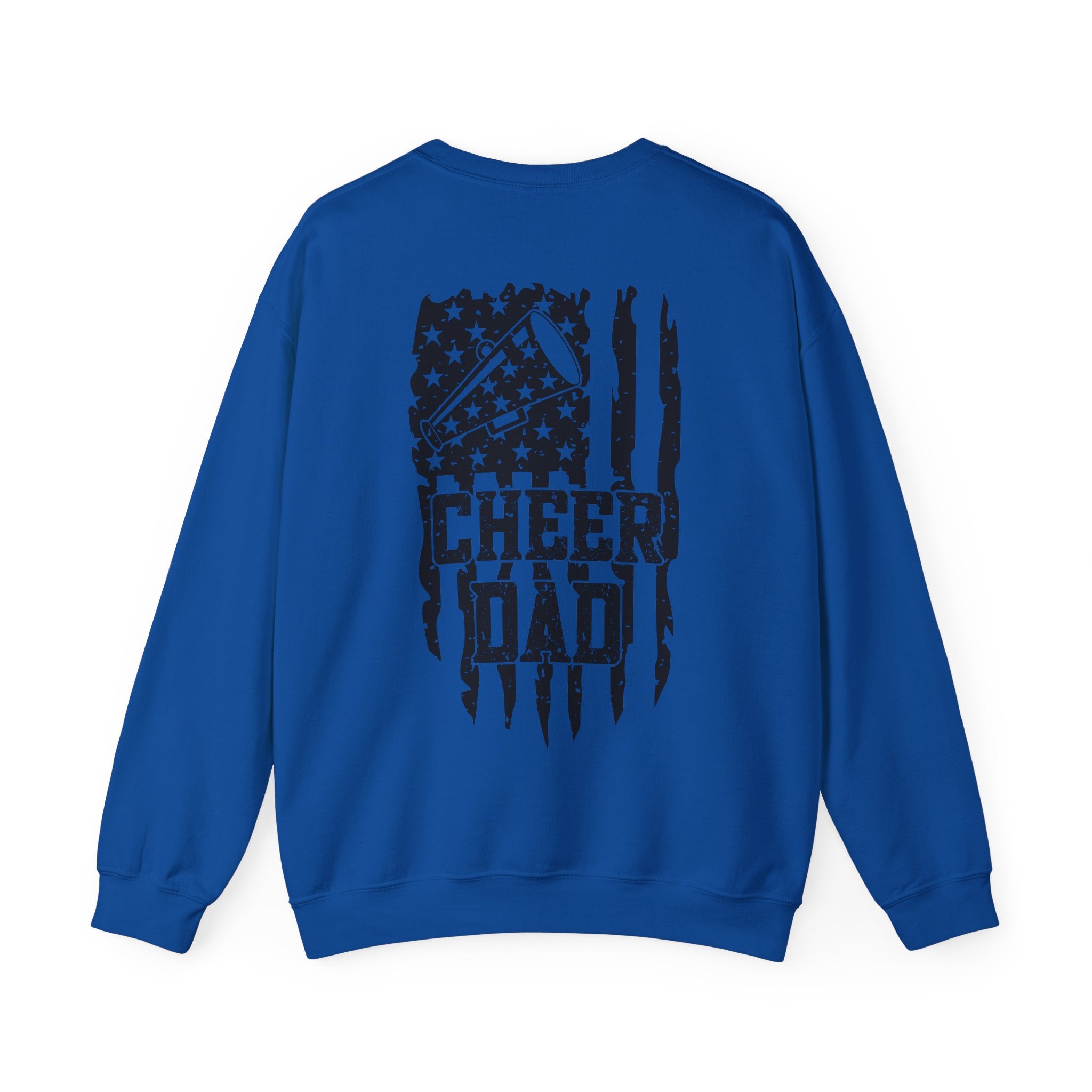 Cheer Dad Sweatshirt, Unisex Crewneck Sweatshirt, Perfect for Game Days, Sports Fan Apparel, Cozy Sweatshirt Gift, Football