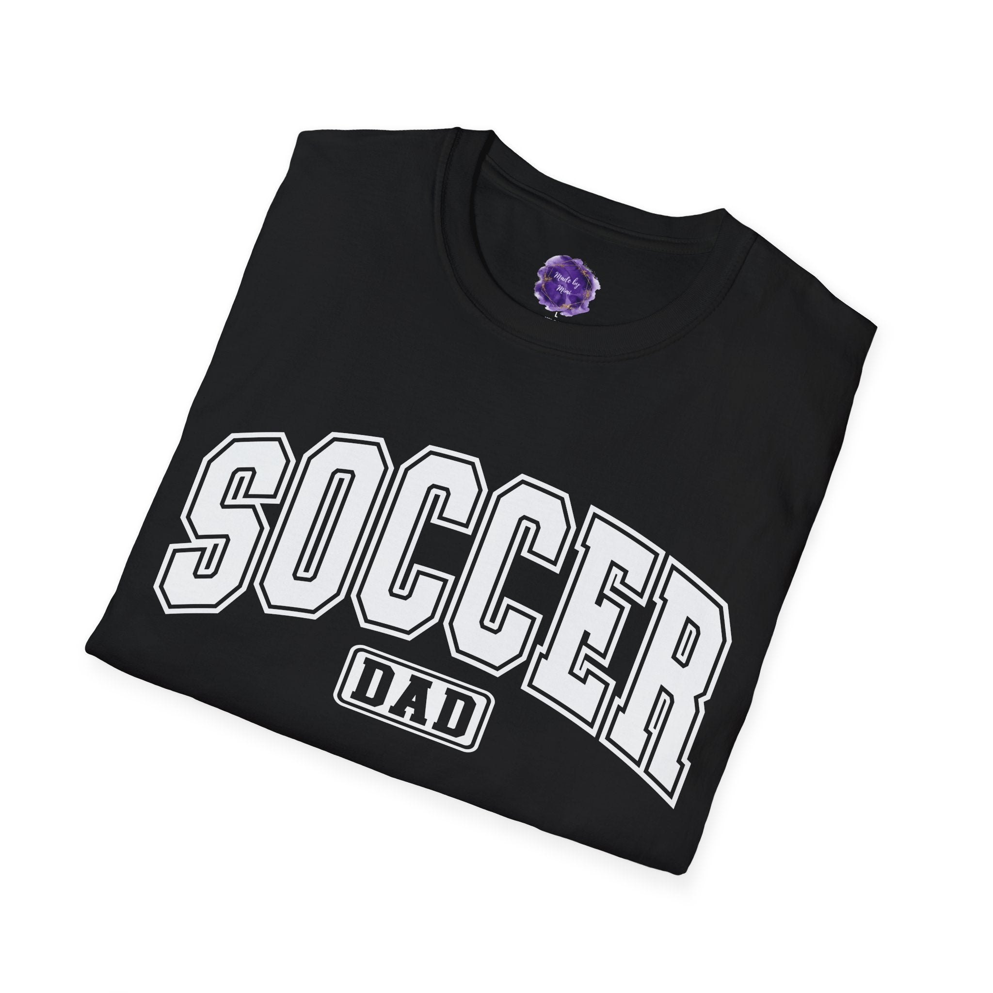 Soccer Dad T-Shirt, Sporty Graphic Tee, Perfect for Team Spirit, Gift for Dad, Casual Wear,