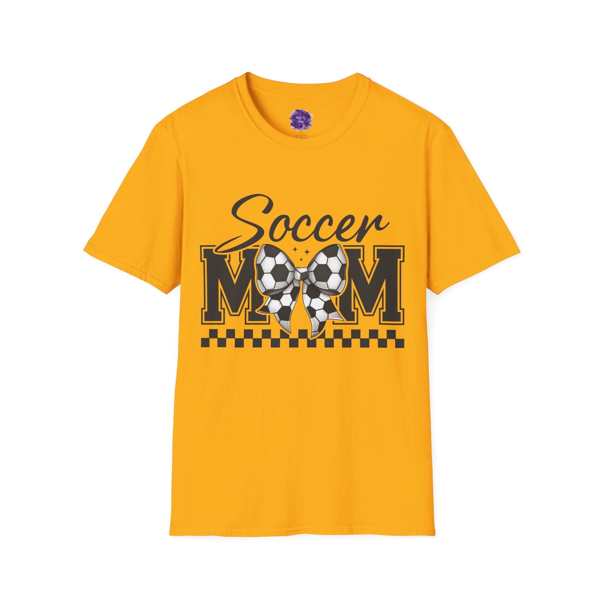 Soccer Mom T-Shirt, Sporty Graphic Tee, Perfect for Team Spirit, Gift for Mom, Casual Wear,